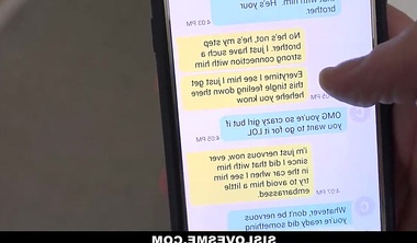 Horny stepsister Obsessed With My Dick